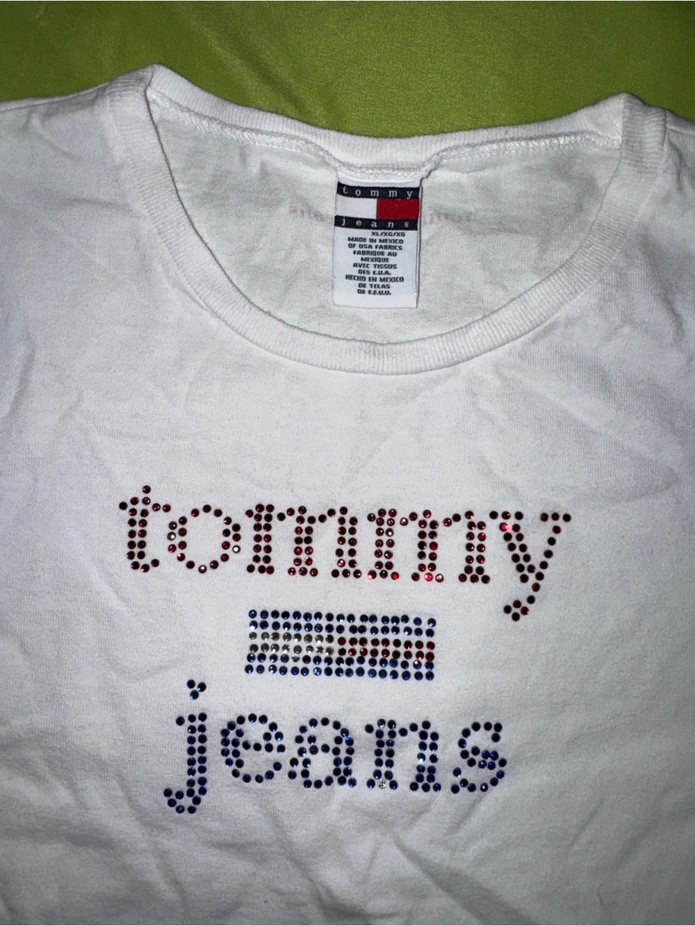 Y2K Tommy Jeans Top size XL